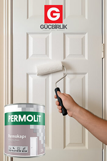 Permolit Permokapı Amerikan Panel Kapı Boyası Beyaz | 0,75L - 2,5L