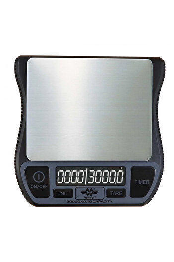 MyWeigh Barista Shockproof Scale with stainless steel tray 0.1-3000g