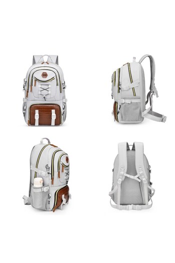 Flippy Multifunctional Backpack for Travel - Flippy, Climbing, Hiking, Voiaj, Oxford Canvas, 34x16x52 cm, W