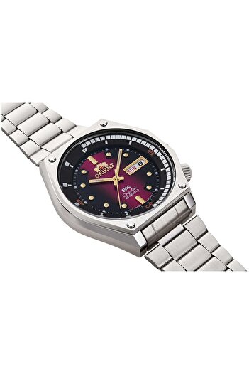 Orient Men's Purple Automatic, F6922, Japanese, 40h walk reserve, 22 stones, stop second