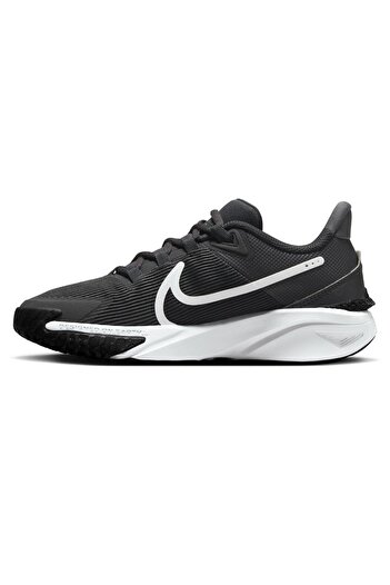 Nike Star Runner 4 Road Running Shoes - Royal Black/White