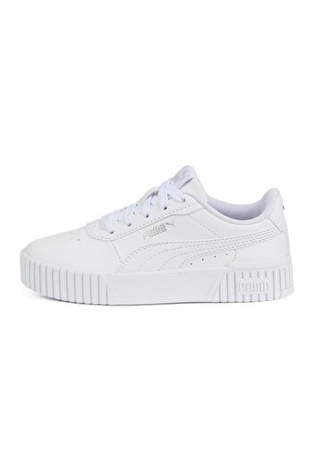 Puma Carina 2.0 Lace Up Sneakers - White