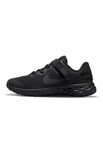 Nike Revolution 6 Flyease PSV Shoes / School Shoes - Black