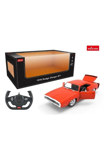 Rastar Remote control car Dodge Charger Open Trunk 1970 1:16