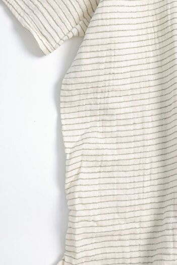 no7man Huston Khaki Striped T-Shirt