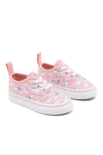 Vans TD Authentic Elastic Lace Shoes - Powder Pink