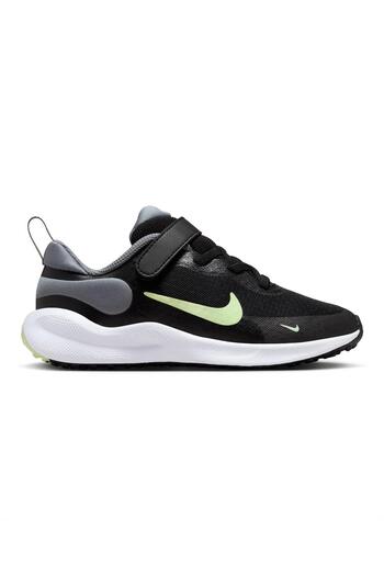 Nike Revolution 7 Running Shoes - Black/Green/Grey