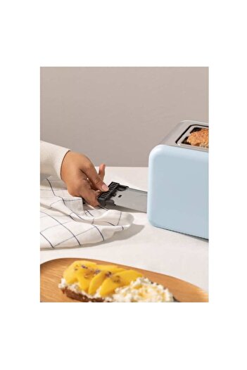 Create Toaster, CREATE, Retro, 2 slices, pastel blue