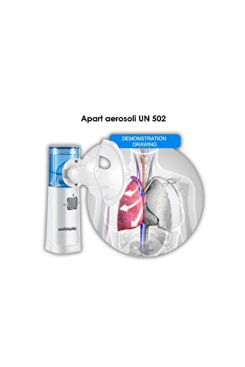 sanitayakı Aerosol device UN502 ultrasonic nebulizer inhaler