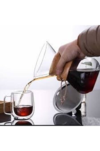 SERAMİKCİ Glass Coffee Brewing Carafe 600ml