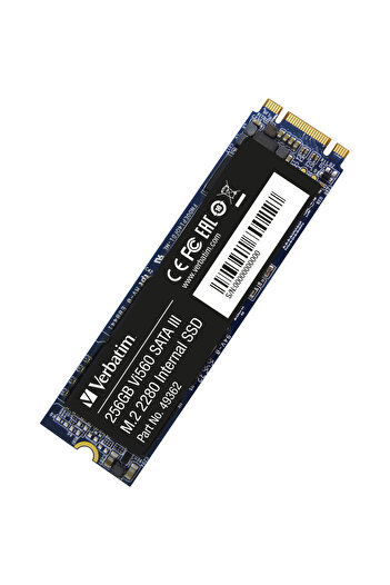 Verbatim Solid State Drive (SSD) Vi560 S3, 256GB, SATA III, M.2. 2280