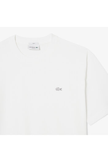 Lacoste Loose Fit Heavy Jersey T-shirt - TH7744-00-001