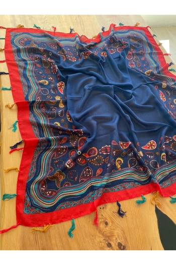 Bohemian Ethnic 110 X 110 cm Pareo Scarf Shawl Paisley 1757089