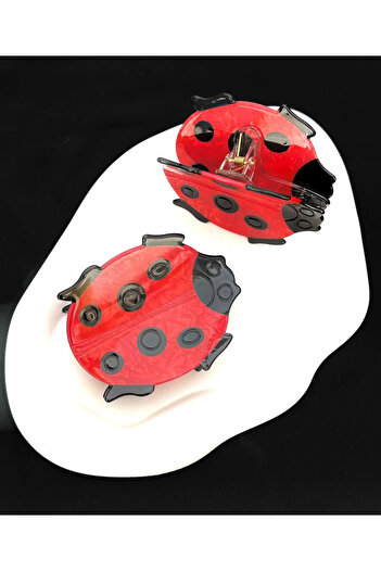 furyal Ladybug Figured Bone Latch Buckle