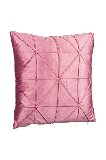 OEM Perna Decorativa de Iarna Roz Velvet Forme Geometrice