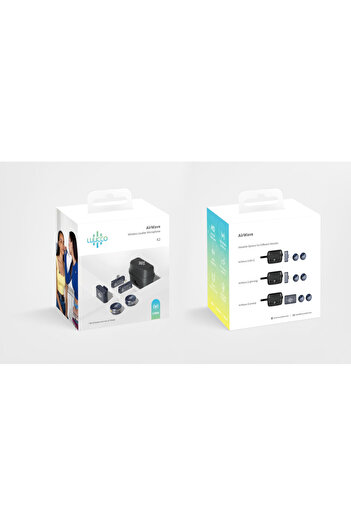 LUUCCO AirWave K2 Wireless Yaka Mikrofonu (Lighting)