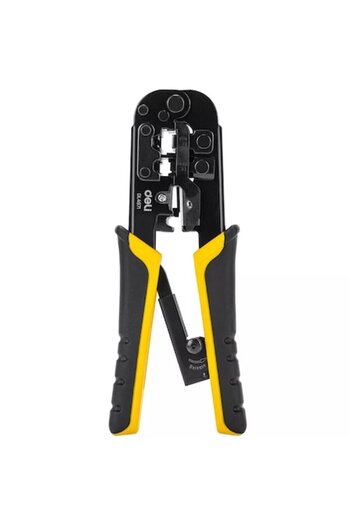 Deli Crimping Tool Deli, Yellow EDL4971