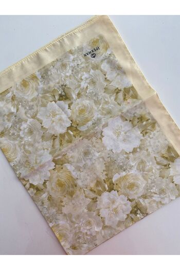İpekhan Duru Pattern Thin Cotton Shawl