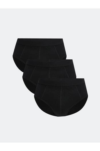 LC Waikiki Slip pentru bărbați din bumbac cu matriță standard, flexibil, pachet de 3 (W5)