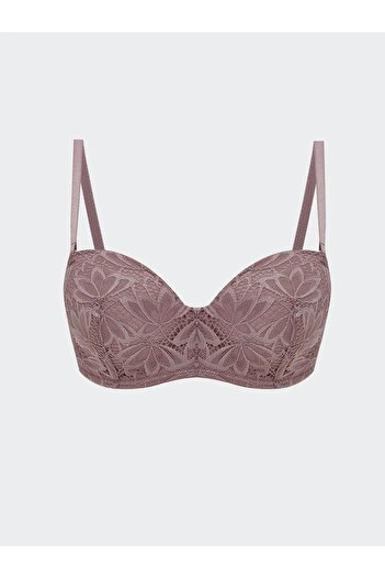 LC Waikiki Lcw Dream Underwire Non-Padded Lace Strapless Bra (W5)