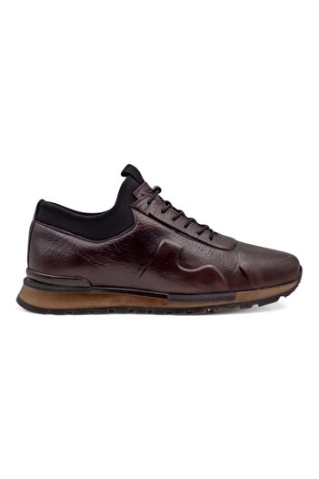 Voyager 5333 Men's Khaki Leather Sports Shoes Winter