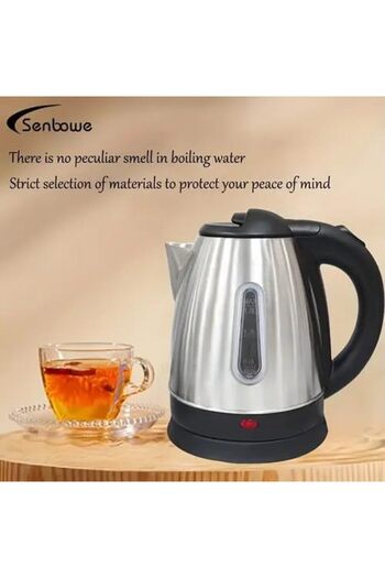 Twinkle Mart Electric Kettle 2.2L 1800 Watt, Automatic switch indicator lamp Removable & washable filter, 360 cor
