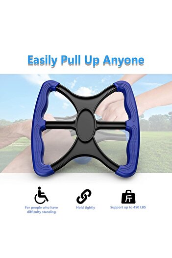 Flippy Lifting Device, Flippy, Elderly Aid, Plastic, Ergonomic Handle, 200 kg, Blue