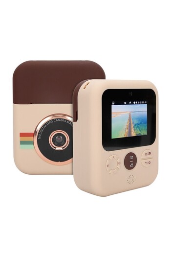 Generic Kids Print Camera Mini HD Photo with IPS Color Screen
