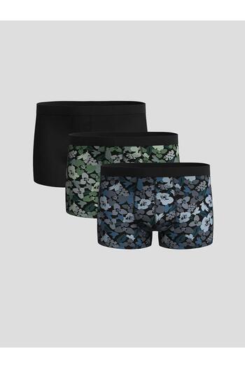 LC Waikiki Standard Fit Cotton Flexible Men's Boxers 3-Piece (W5)