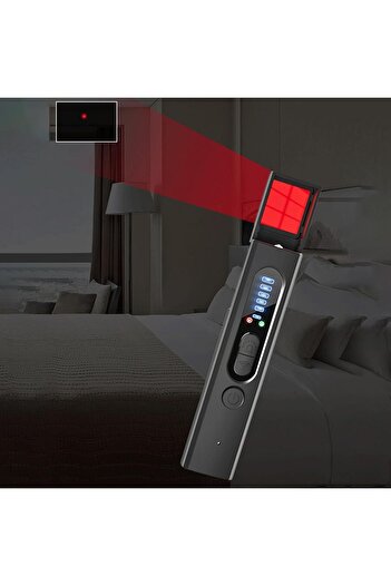 SUKILO Mini Camera Detector 4-in-1 Privacy Protector – Detects Hidden Cameras, GPS Trackers, RF Si