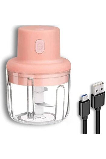 SUKILO Wireless Rechargeable Mini USB Electric Hand Chopper – 250ML Food Processor with Unbreakabl