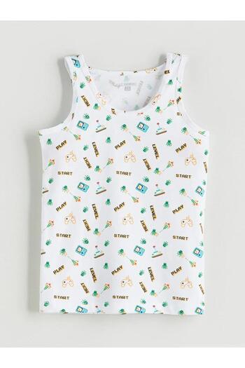 LC Waikiki Lcw Kids Crew Neck Boys Singlet 2 Pack (W5)