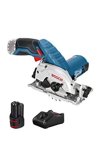 Bosch Circular saw with 1 Li-Ion battery, 2Ah + 4Ah fast charger GAL12V-40 GKS 1