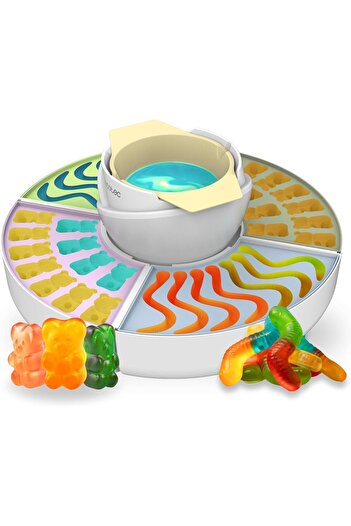 CECOTEC FunSugar Gummy 2-in-1 device for making jellies and chocolate fondue, 40 W, 4 ma