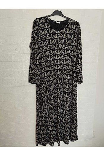 anne moda ankara Yazlık, Uzun Kollu, %90 Pamuklu, A model elbise