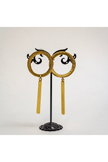 CHARM "Golden Motion" Earrings – Geometric shapes with a modern feel