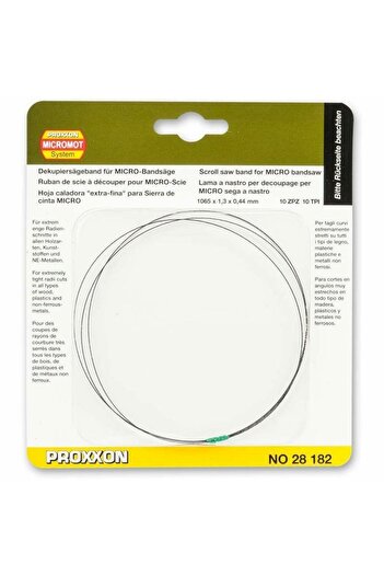 Proxxon Narrow blade (1.3mm), 10TPI, for MBS 240/E, 28182