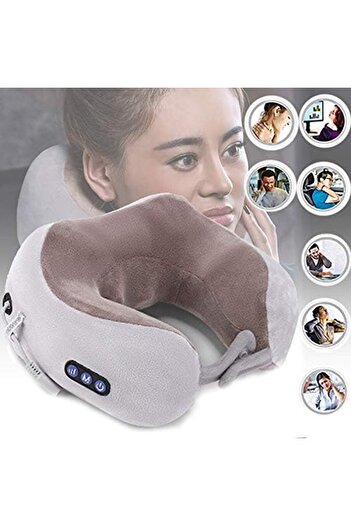 SUKILO Electric Neck Massage Pillow for Travel by