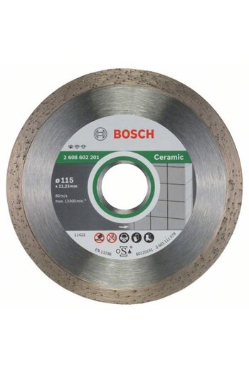 Bosch Disc diamantat Standard for CeramicBosch 115x22.23x1.6x7mm