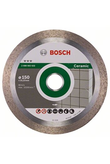 Bosch Disc diamantat Best for Ceramic 150x22.23x1.9x10mm