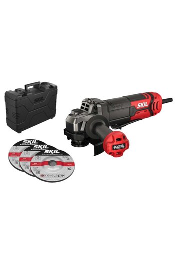Skil 9131 GA, Angle grinder AG1E9131GA, 12000 rpm, 720W, max. disc diameter 125mm, + bag and needle