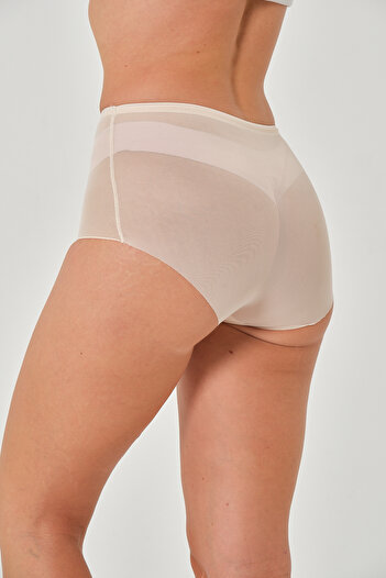 MİSTİRİK Foce Model Bato Slip Panties Skin Color 023