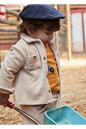 MAYORAL Baby Boy Velvet Shirt
