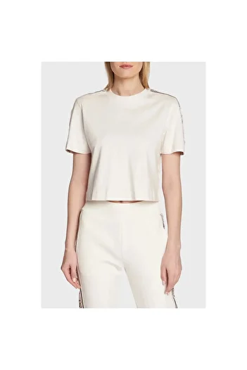 Guess V3Rı08I3Z14 Britney Crop Tee Women's T-Shirt