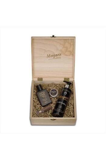 Morgan's Pomade Morgan's Wooden Body & Cologne Box body care set