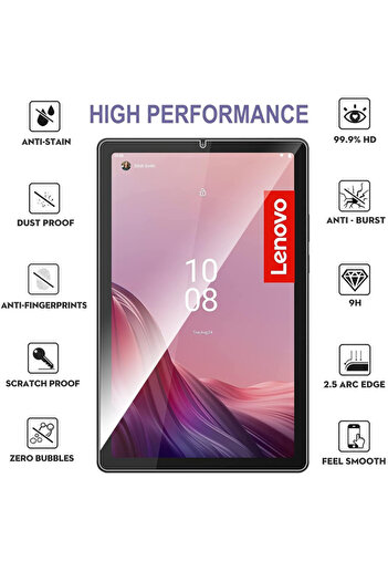 Generic عبوة من قطعتين من واقي الشاشة الزجاجي المقوى لجهاز Lenovo Tab M9