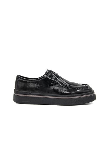 LUCIANO BELLINI Luciano Bellini C26927 Men's Casual Shoes - Black Patent Leather