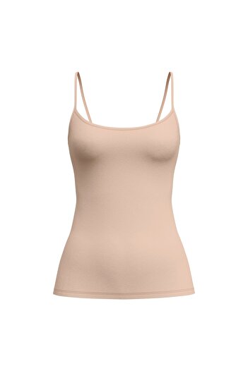 Calida Damen Spaghetti-Top - Sleek Skin, Top, Silky Smooth, einfarbig
