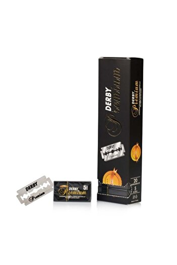 Derby Set of 20 x Premium Razor Blades 5 pcs