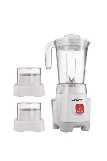 GVC PRO 3-in-1 Blender with 2 Grinders – 1250 ml, 600W – GVCBL-270 White